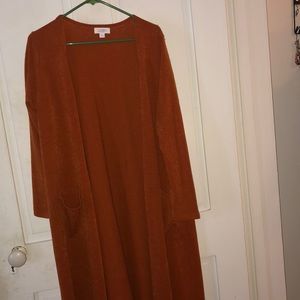 Large Rusted Orange Sarah New Worn